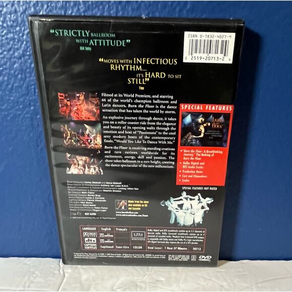 Burn The Floor Dvd Movie - Picture 2 of 6